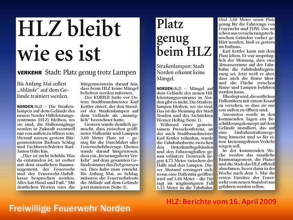 Presseberichte 2009