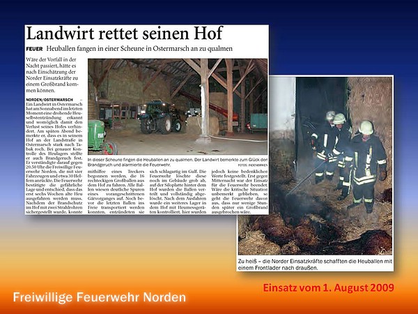 Presseberichte 2009