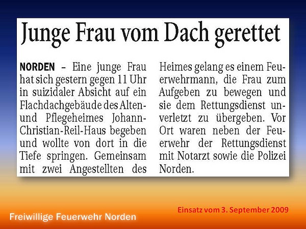 Presseberichte 2009