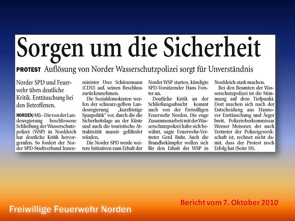 Presseberichte 2010