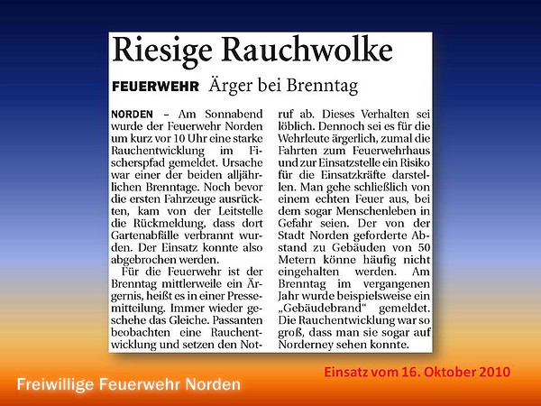 Presseberichte 2010