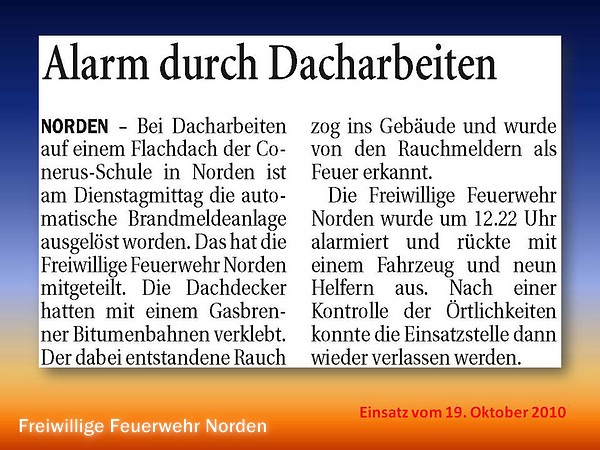 Presseberichte 2010