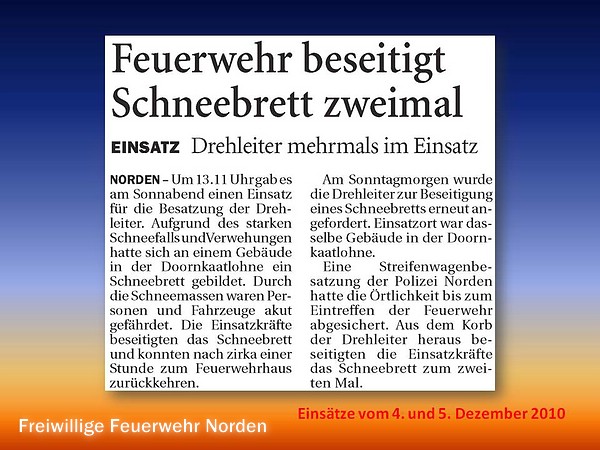 Presseberichte 2010