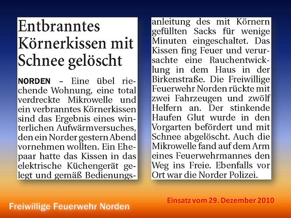 Presseberichte 2010