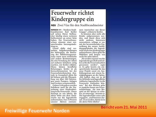 Presseberichte 2011