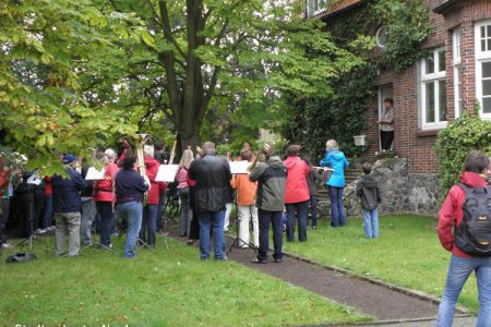 Geburtstagsständchen für die Bürgermeisterin