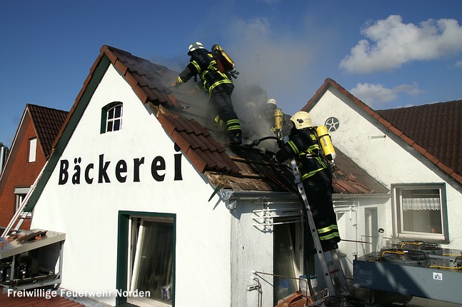 Dachstuhlbrand, 15.08.2011