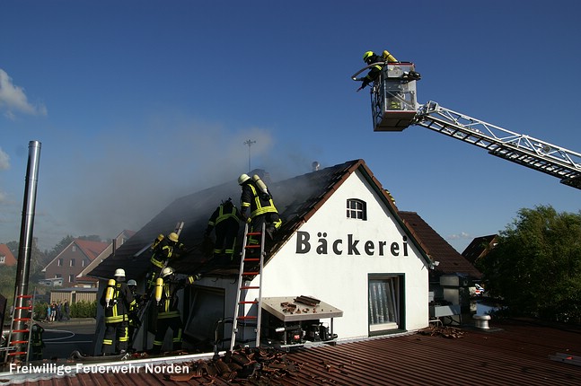 Dachstuhlbrand, 15.08.2011