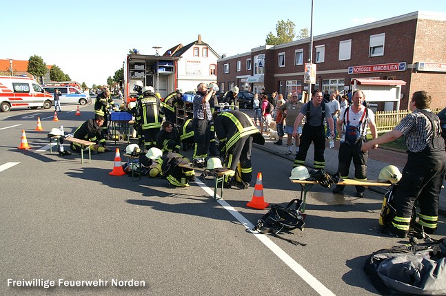 Dachstuhlbrand, 15.08.2011