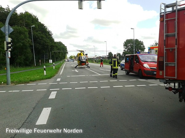 Schwerer Verkehrsunfall, 08.08.2013