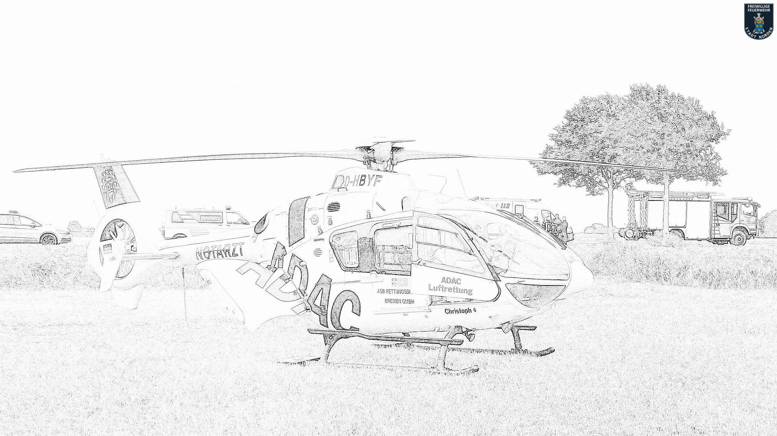 Ausmalbilder | Feuerwehr Norden