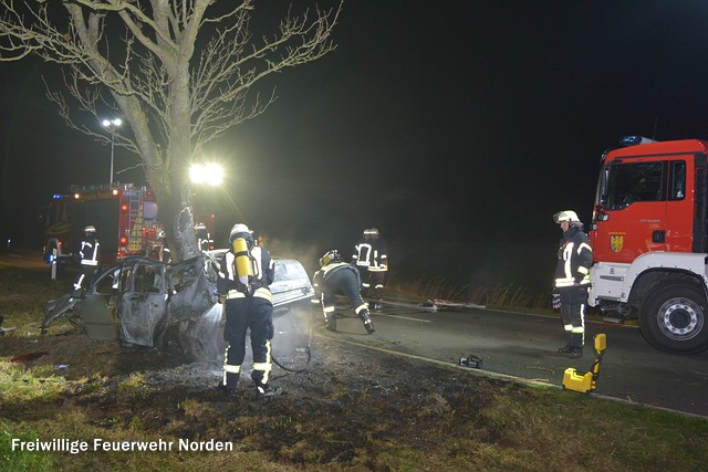 Schwerer Verkehrsunfall, 26.12.2015