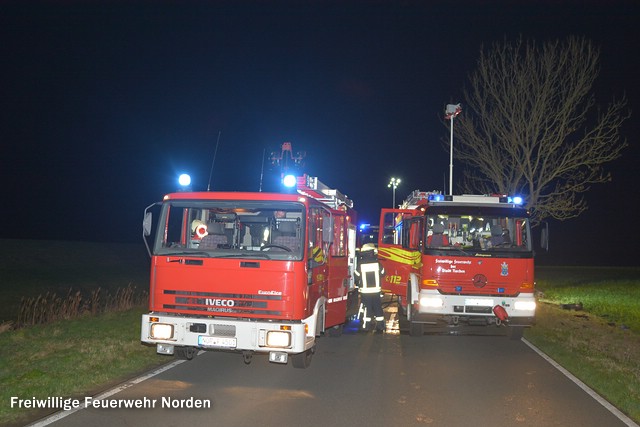 Schwerer Verkehrsunfall, 26.12.2015