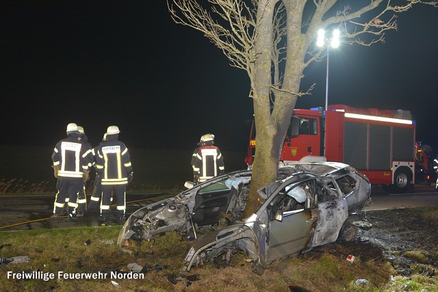Schwerer Verkehrsunfall, 26.12.2015