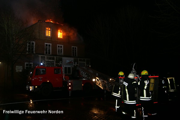 Gebäudebrand, 23.02.2012