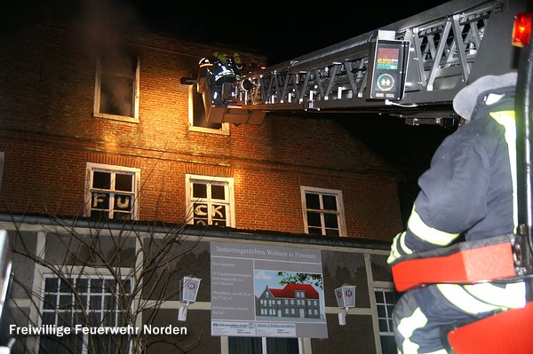 Gebäudebrand, 23.02.2012