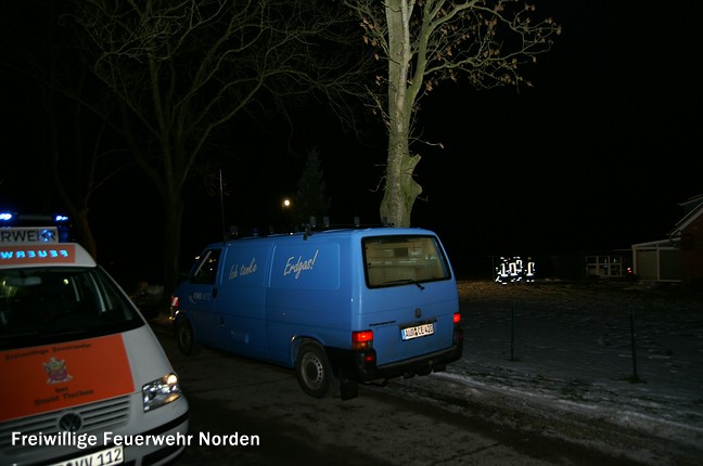 Gebäudebrand, 05.01.2011