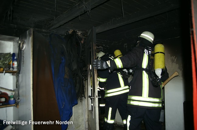 Gebäudebrand, 05.01.2011