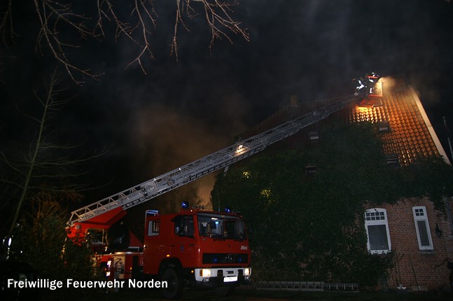 Gebäudebrand, 06.01.2011