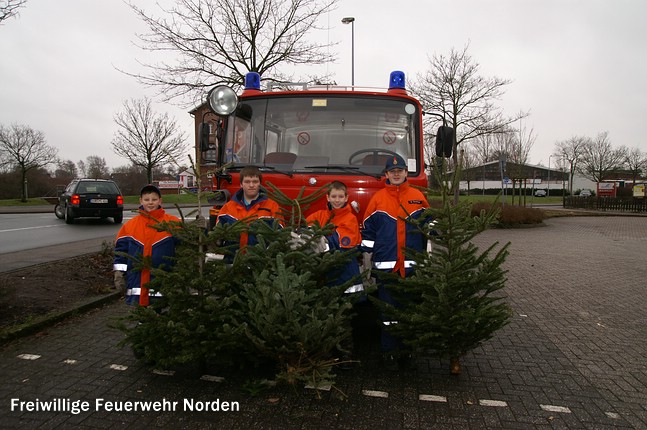 Weihnachstbaumsammelaktion, 15.01.2011