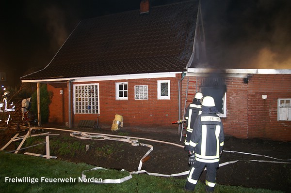 Gebäudebrand, 01.01.2012