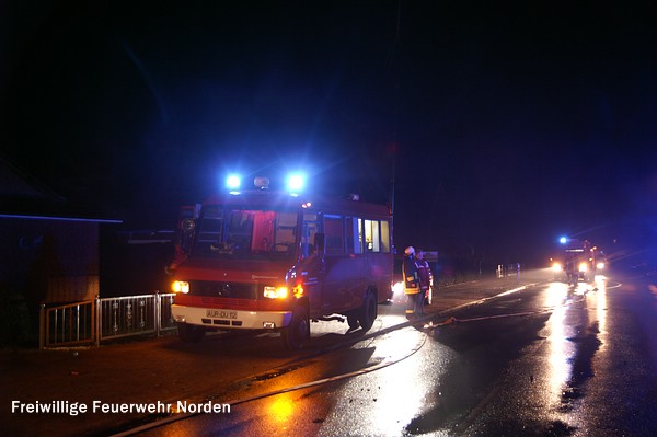 Gebäudebrand, 01.01.2012