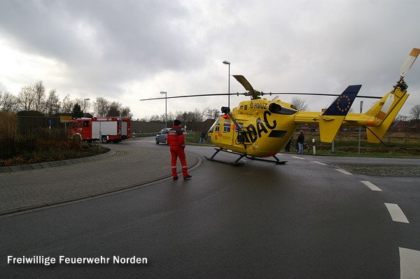 Schwerer Verkehrsunfall, 01.01.2012