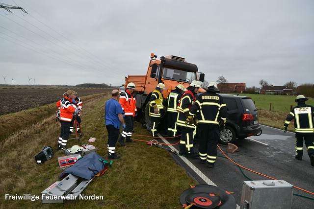 Schwerer Verkehrsunfall, 10.02.2015