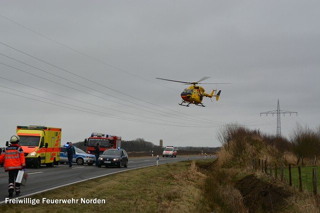 Schwerer Verkehrsunfall, 10.02.2015