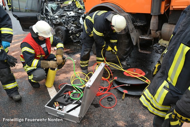 Schwerer Verkehrsunfall, 10.02.2015