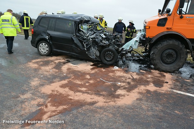 Schwerer Verkehrsunfall, 10.02.2015