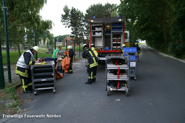 Gefahrstoffübung, 03.07.2012