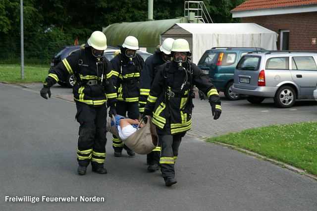 Gefahrstoffübung, 03.07.2012