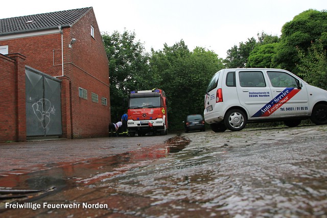 Unwettereinsätze, 08.07.2012