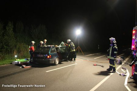 Schwerer Verkehrsunfall, 27.07.2012