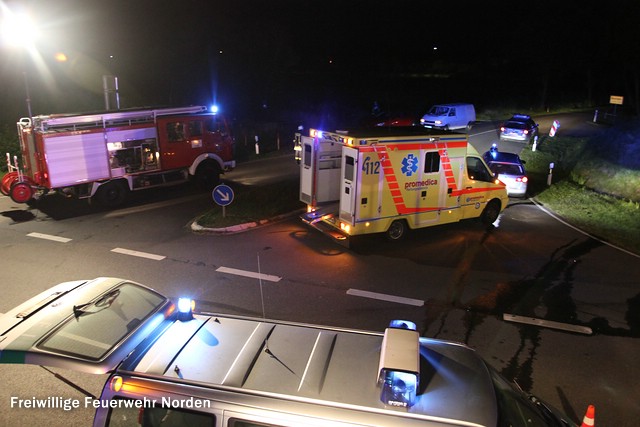 Schwerer Verkehrsunfall, 27.07.2012