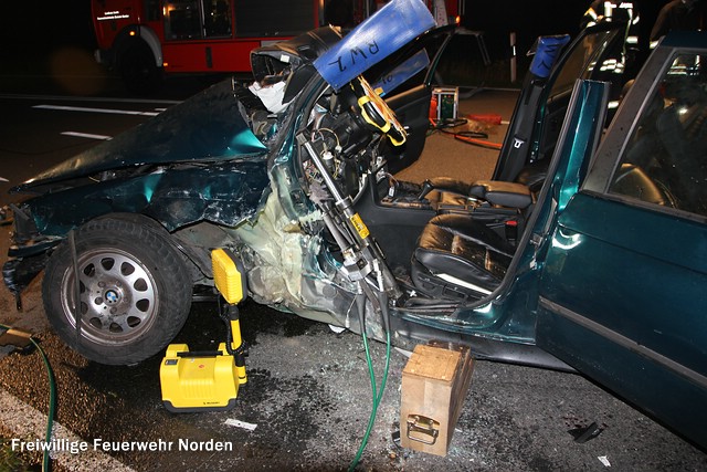 Schwerer Verkehrsunfall, 27.07.2012