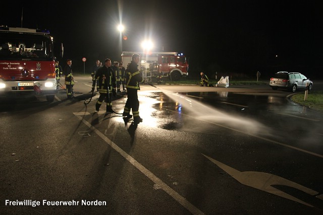 Schwerer Verkehrsunfall, 27.07.2012