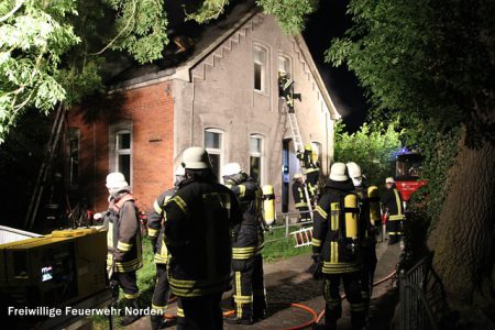 Gebäudebrand, 12.07.2014