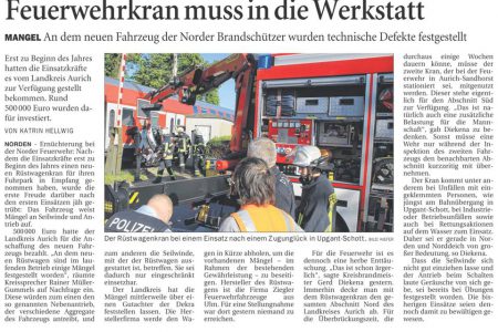 Ostfriesen Zeitung, 04.07.2015