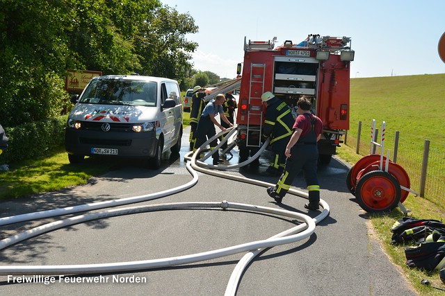 Gebäudebrand, 21.07.2015