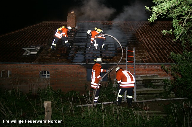 Gebäudebrand, 02.05.2011