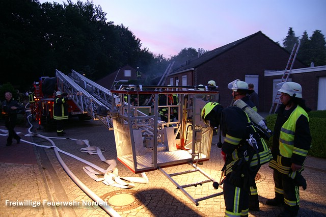 Gebäudebrand, 19.06.2012