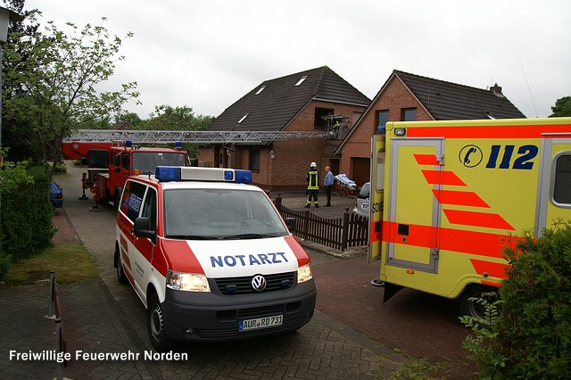 Unterstützung Rettungsdienst, 10.06.2012