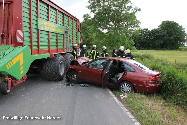 Verkehrsunfall, 01.07.2012