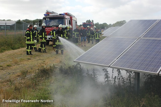 Brand PV-Anlage, 16.06.2014