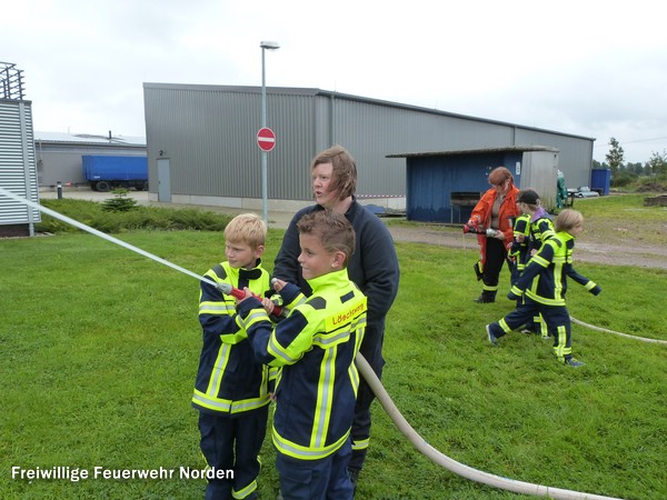 Schläuche in der Feuerwehr, 14.09.2013