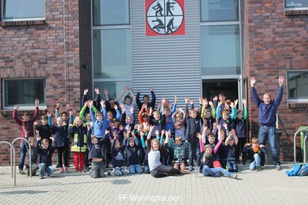 Kinderfeuerwehr Wallinghausen zu Besuch, 29.03.2014