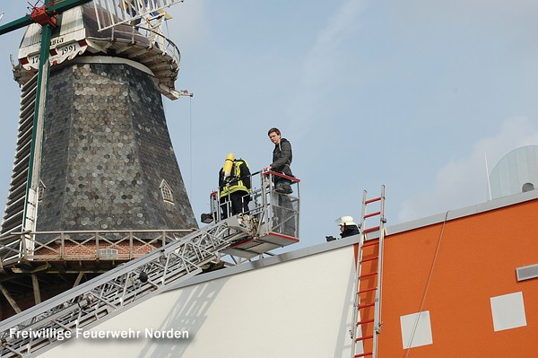 Alarmübung am Norder Tor, 17.03.2012