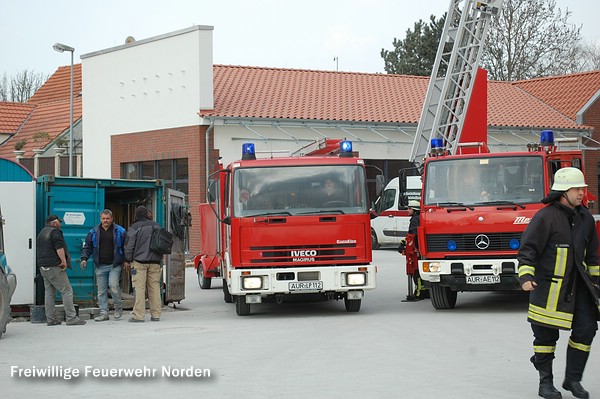 Alarmübung am Norder Tor, 17.03.2012